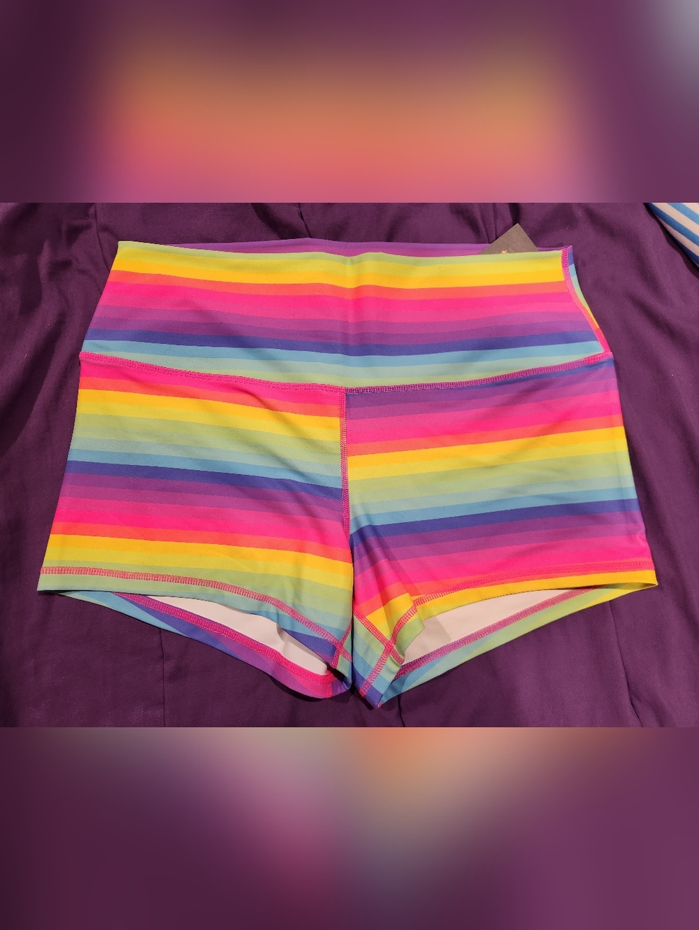 Peachy Athletic Shorts Size XXL